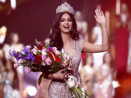 Miss India Harnaaz Sandhu  is Miss Universe 2021