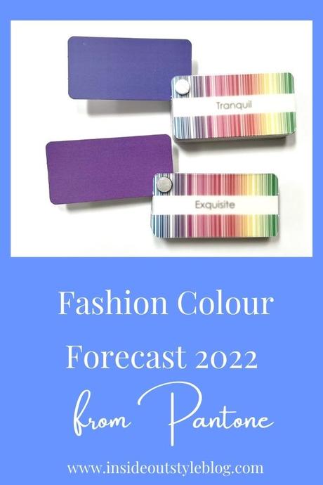 Fashion Colour Forecast 2022 from Pantone - Very Peri