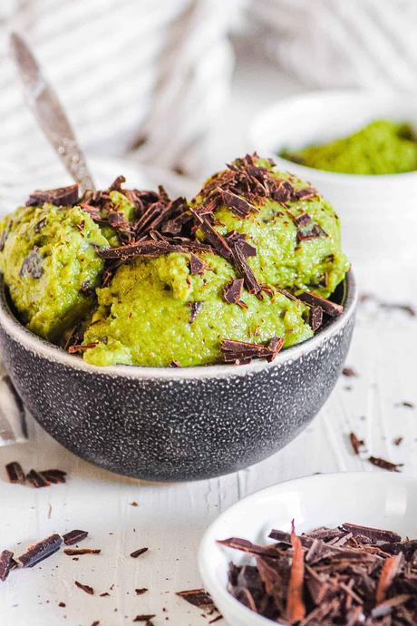 Vegan Matcha Ice Cream