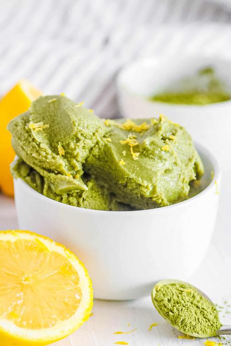 Vegan Matcha Ice Cream