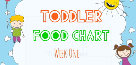 Indian Toddler Food Chart with Recipes 1