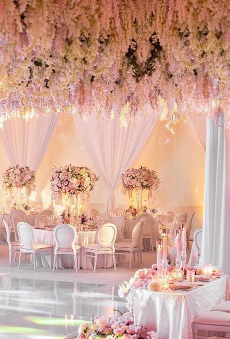 simply chic wedding flower decor ideas pink flower decor