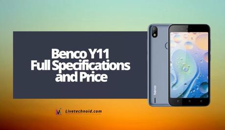 Benco Y11 Full Specifications and Price