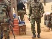 Residents Desert Homes Soldiers Invade Community