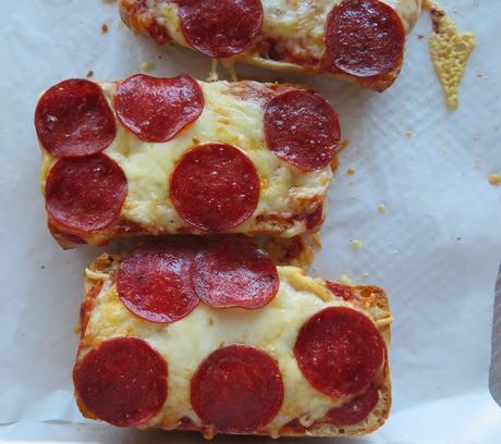 Ciabatta Pepperoni Pizza