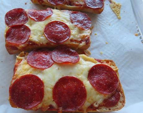 Ciabatta Pepperoni Pizza