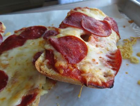 Ciabatta Pepperoni Pizza