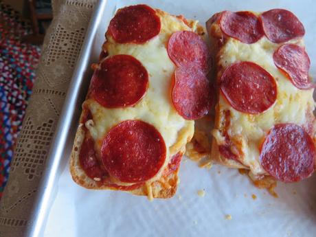 Ciabatta Pepperoni Pizza