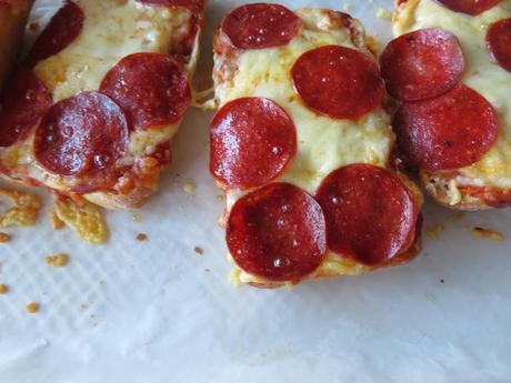 Ciabatta Pepperoni Pizza