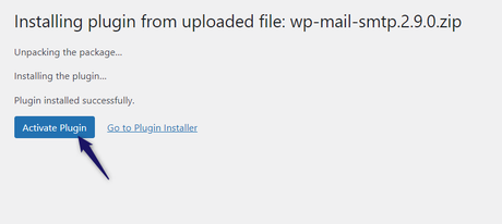 activate wp mail smtp