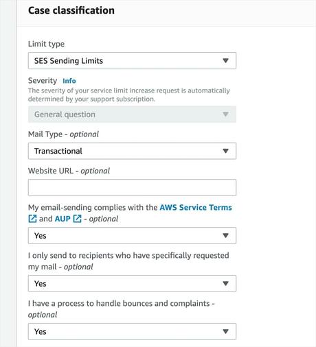 aws case classification