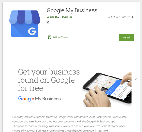 google my business