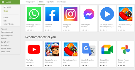 google play store