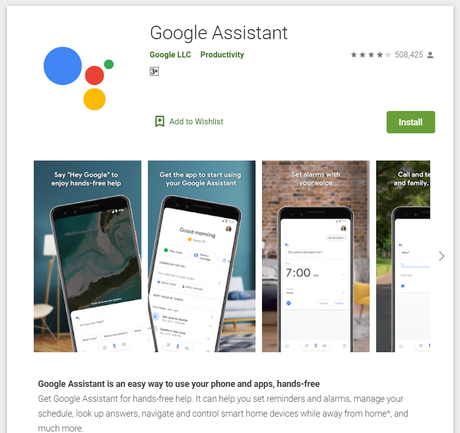 google assistant