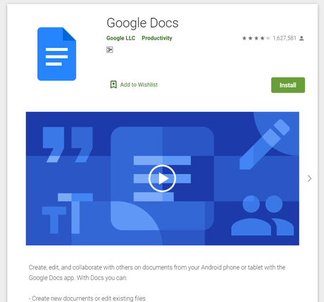 google docs