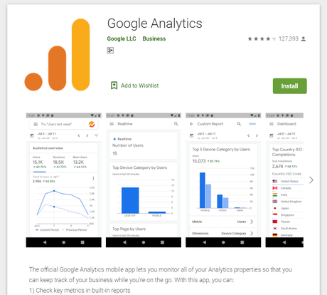 google analytics