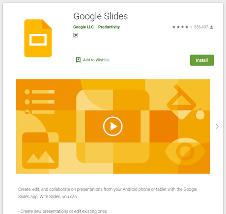 google slides