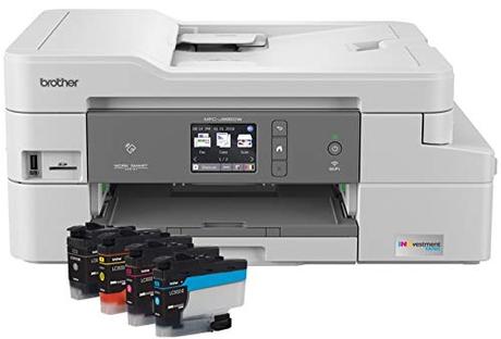 10 Best Home Printers You Can Buy In 2022 Brother MFC-J995DW INKvestmentTank Color Inkjet All-in-One Printer with Mobile Device and Duplex Printing, Up To 1-Year of Ink In-box, Amazon Dash Replenishment Ready