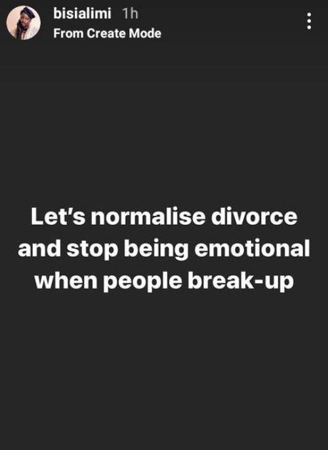 Let’s Normalise Divorce – Bisi Alimi Writes