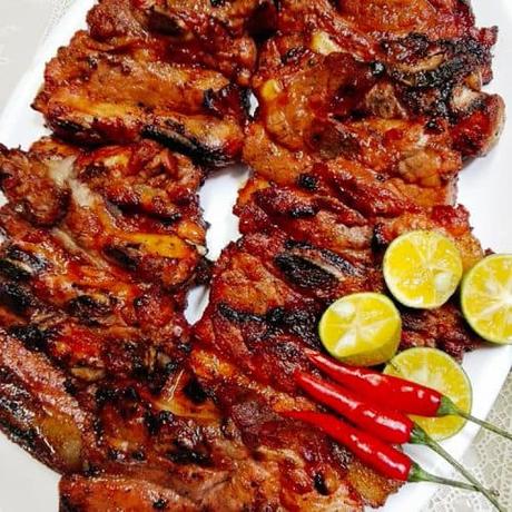 Soy sauce marinated and grilled pork liempo recipe Grilled Pork Liempo