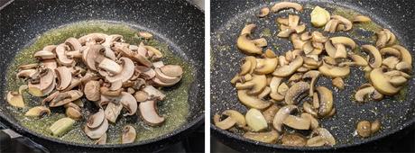 Paccheri with Mushrooms, Gorgonzola, and Mascarpone Cream