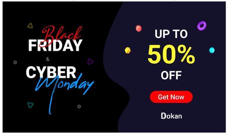 Dokan Multivendor Black Friday Deals 2021 Upto 50% Discount
