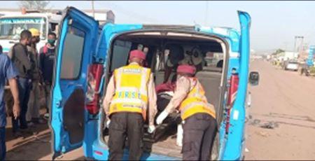 Seven Die As Luxury Bus Conveying 63 Persons Lose Control In Ogun