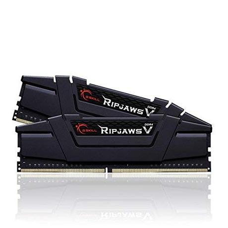 G.Skill RipJaws V Series 16GB (2 x 8GB) 288-Pin SDRAM PC4-28800 DDR4 3600 CL16-19-19-39 1.35V Dual Channel Desktop Memory Model F4-3600C16D-16GVKC