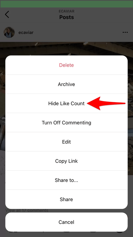 How to Hide Like Count on Instagram