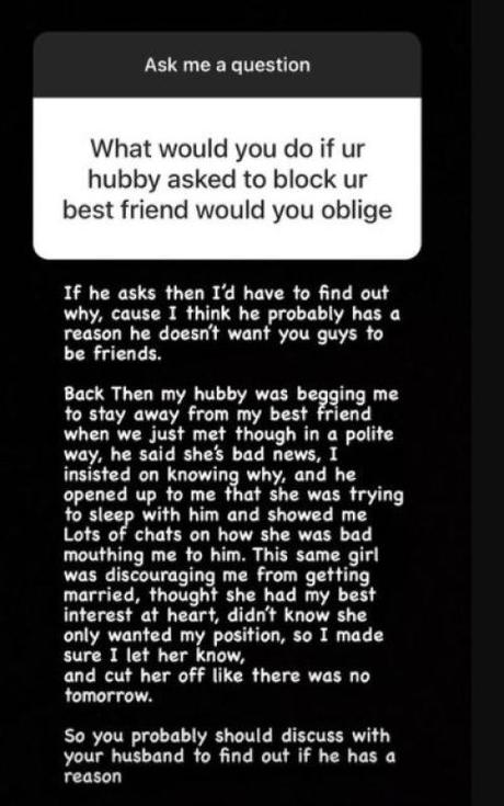 My Best Friend Was Badmouthing Me To My Husband While Discouraging Me From Marrying Him