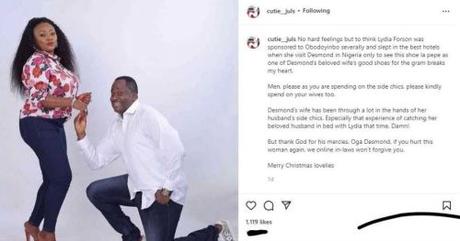 How Desmond Elliot’s Wife Allegedly Caught Him Pants Down With Ghanaian Actress, Lydia Forson