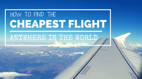 When you can find the cheapest flights