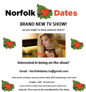 A new Norfolk dating show set to air on Amazon Prime in 2022 is seeking singles.