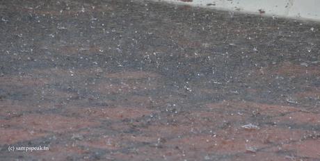 rains lashes Chennai city !  -