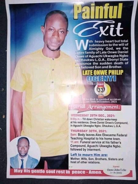 Nigerian Man Dies In Accident 19 Days After His Wedding And Shortly After His Wife Gave Birth