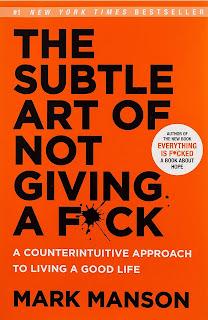 The Subtle Art of Not Giving a F*ck: by Mark Manson #pebbleinwaterswrites #books #bookreview #tbrchallenge #bookchatter @blogchatter