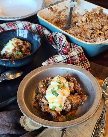 Paleo GF Peach Dump Cake Paleo GF Peach Dump Cake