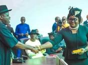 Bayelsa Governor, Diri Swears Wife High Court Judge