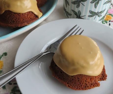 Coffee, Cardamom, Walnut Cakelettes