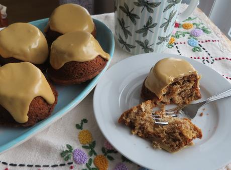 Coffee, Cardamom, Walnut Cakelettes