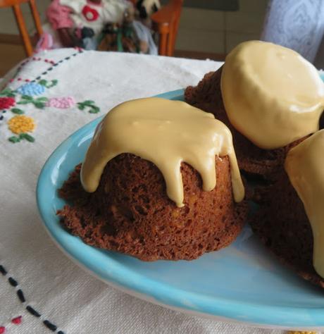 Coffee, Cardamom, Walnut Cakelettes