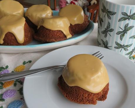 Coffee, Cardamom, Walnut Cakelettes