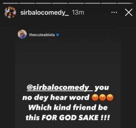 Cute Abiola Denies Buying Mercedes Benz, Attacks Colleague For Making Announcement