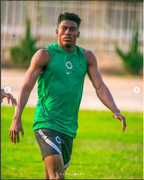 Photos From Super Eagles Second Training Session Ahead of AFCON