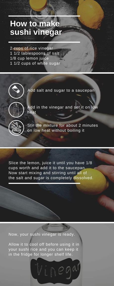 How to make sushi vinegar