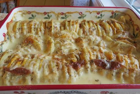 Simple Double Scalloped Potatoes