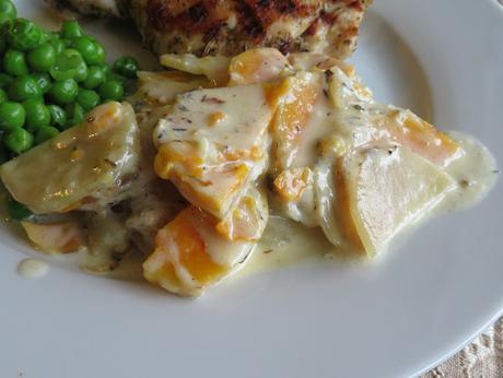 Simple Double Scalloped Potatoes