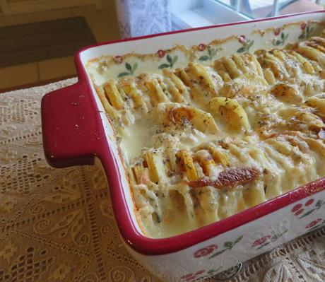 Simple Double Scalloped Potatoes