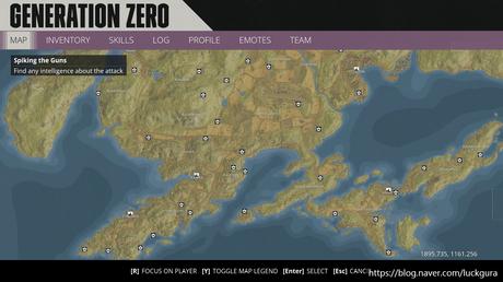 Generation Zero Safehouse Map – & Weapons & Bunkers