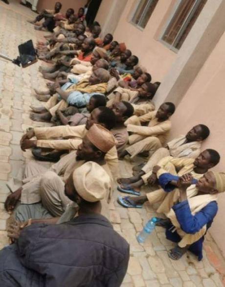Police Rescue 97 Abducted Victims Including 19 Babies And Pregnant Women (Photos)